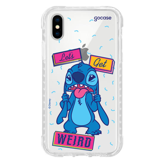 Capinha para celular  Stitch - Let's Get Weird