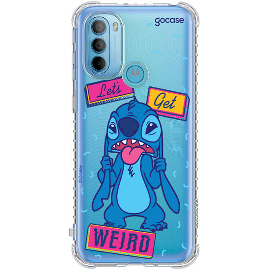 Capinha para celular  Stitch - Let's Get Weird