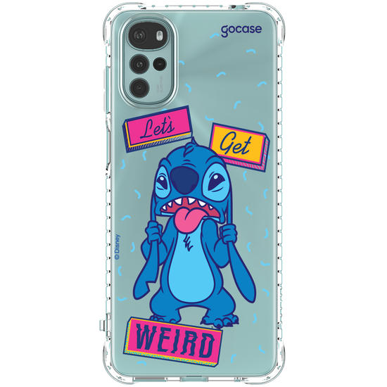 Capinha para celular  Stitch - Let's Get Weird