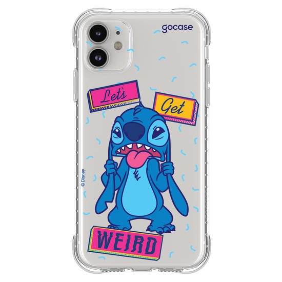 Capinha para celular  Stitch - Let's Get Weird