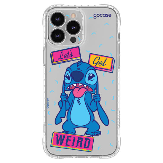 Capinha para celular  Stitch - Let's Get Weird