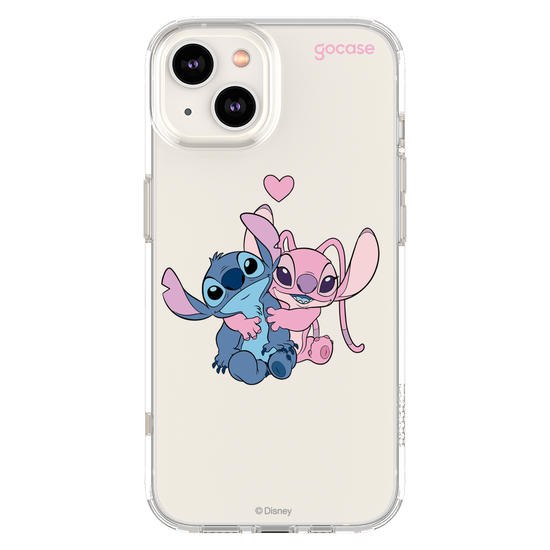 Capinha para celular  Stitch e Angel - Cute Minimal