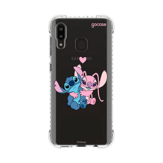 Capinha para celular  Stitch e Angel - Cute Minimal