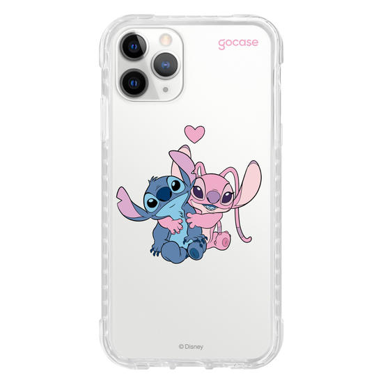 Capinha para celular  Stitch e Angel - Cute Minimal