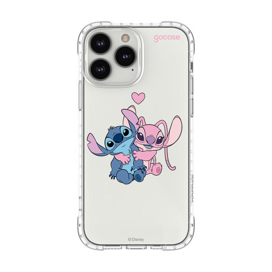 Capinha para celular  Stitch e Angel - Cute Minimal