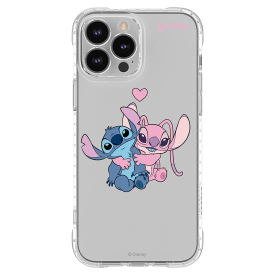 Capinha para celular  Stitch e Angel - Cute Minimal