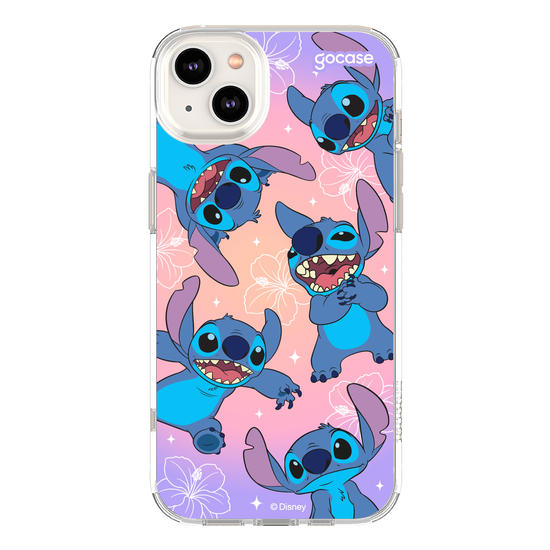 Capinha para celular  Stitch - Degradê Cute