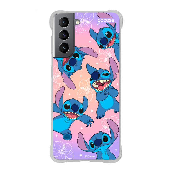 Capinha para celular  Stitch - Degradê Cute