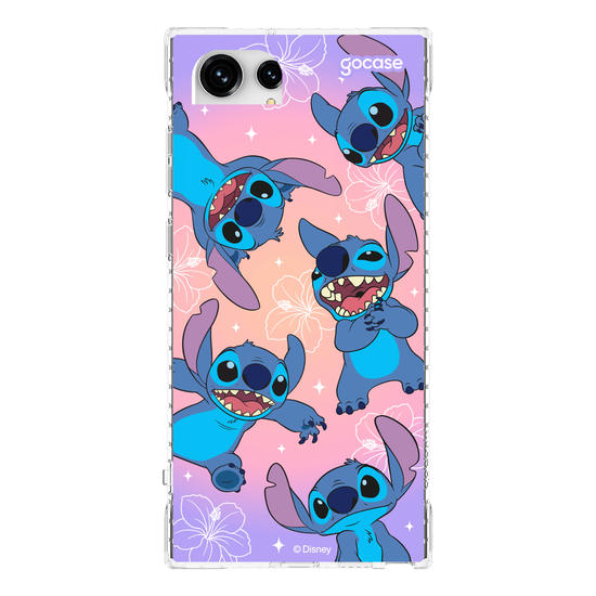 Capinha para celular  Stitch - Degradê Cute
