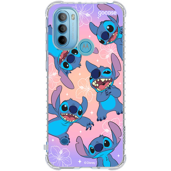 Capinha para celular  Stitch - Degradê Cute