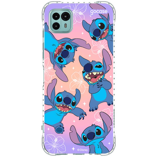 Capinha para celular  Stitch - Degradê Cute