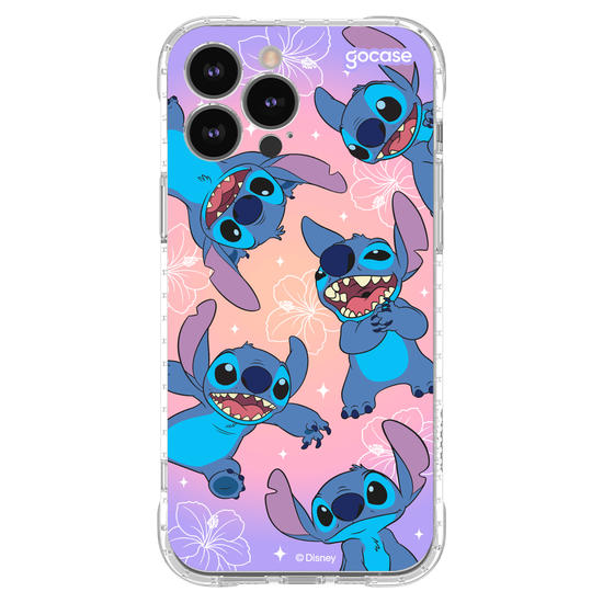 Capinha para celular  Stitch - Degradê Cute