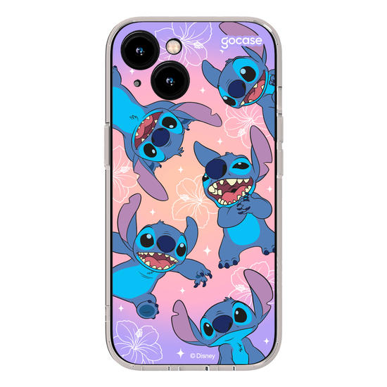 Capinha para celular  Stitch - Degradê Cute