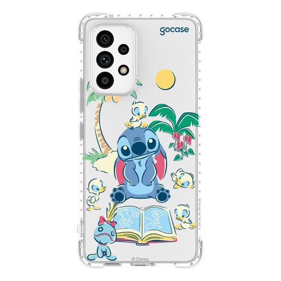 Capinha para celular  Stitch - Patinhos Fofos