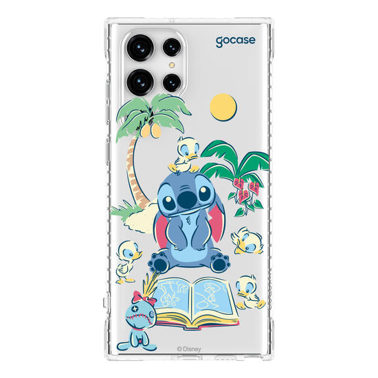Capinha para celular  Stitch - Patinhos Fofos