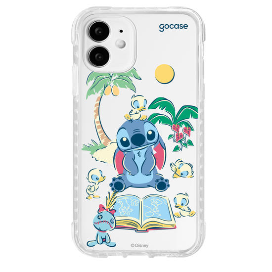 Capinha para celular  Stitch - Patinhos Fofos