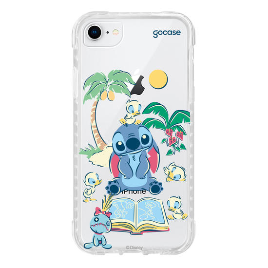 Capinha para celular  Stitch - Patinhos Fofos