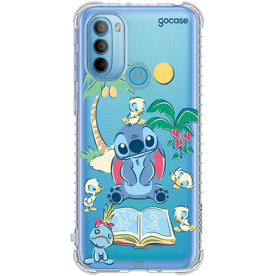 Capinha para celular  Stitch - Patinhos Fofos