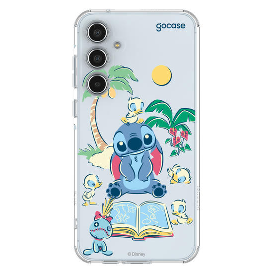 Capinha para celular  Stitch - Patinhos Fofos