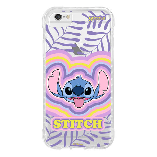 Capinha para celular  Stitch - Purple Groovy