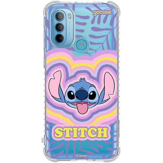 Capinha para celular  Stitch - Purple Groovy