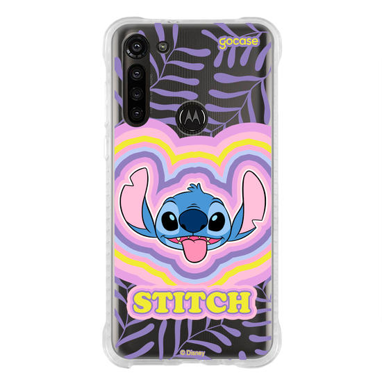 Capinha para celular  Stitch - Purple Groovy