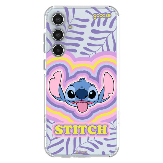Capinha para celular  Stitch - Purple Groovy