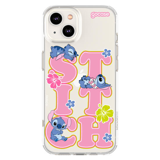 Capinha para celular  Stitch - Nome Fofinho