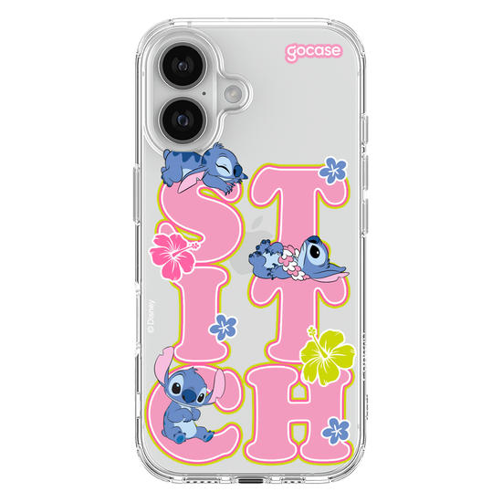 Capinha para celular  Stitch - Nome Fofinho