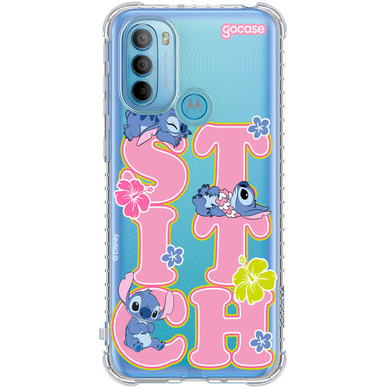 Capinha para celular  Stitch - Nome Fofinho