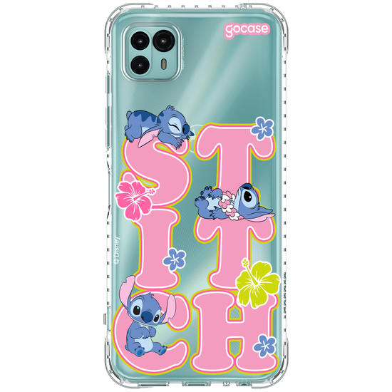 Capinha para celular  Stitch - Nome Fofinho
