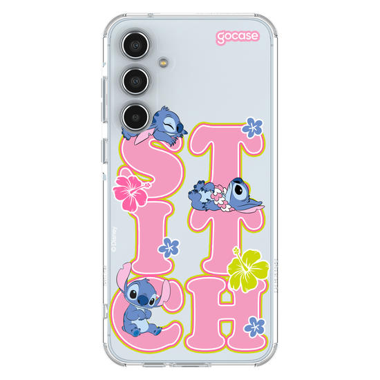 Capinha para celular  Stitch - Nome Fofinho