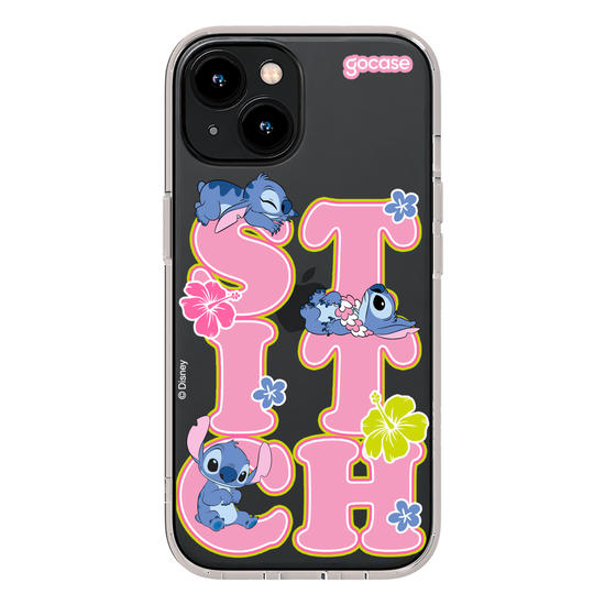 Capinha para celular  Stitch - Nome Fofinho