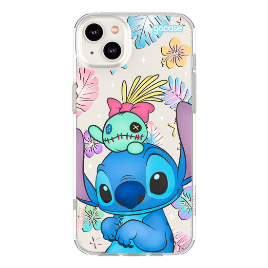 Capinha para celular  Stitch e Xepa - Island Friends