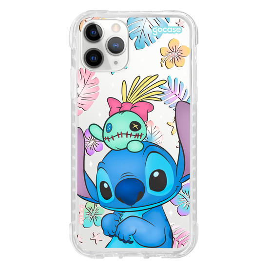 Capinha para celular  Stitch e Xepa - Island Friends