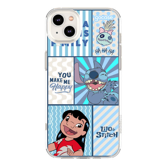 Capinha para celular  Lilo e Stitch - You Make Me Happy