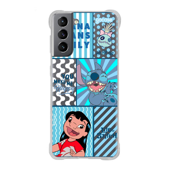 Capinha para celular  Lilo e Stitch - You Make Me Happy