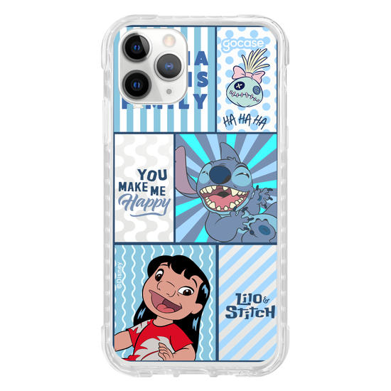Capinha para celular  Lilo e Stitch - You Make Me Happy