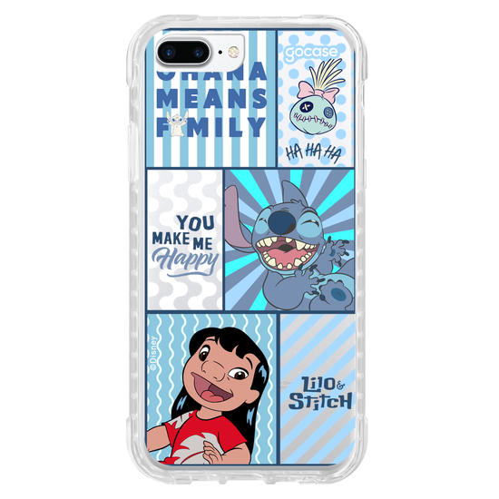 Capinha para celular  Lilo e Stitch - You Make Me Happy
