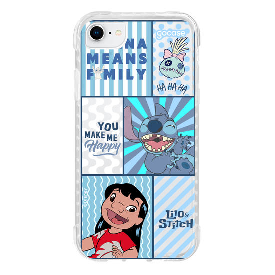 Capinha para celular  Lilo e Stitch - You Make Me Happy