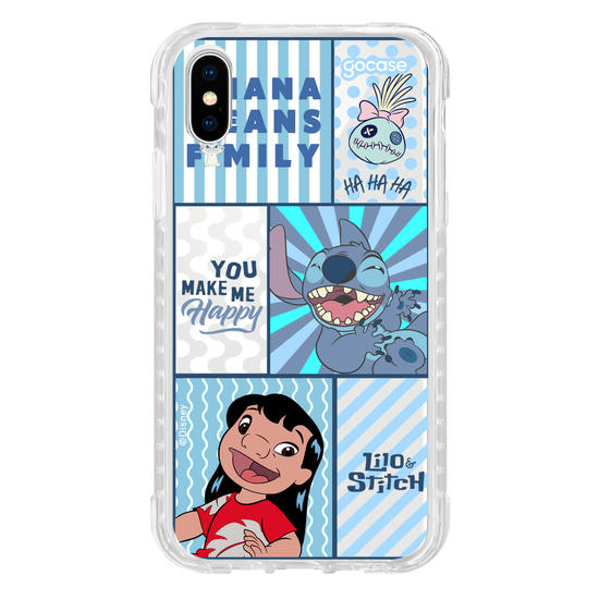 Capinha para celular  Lilo e Stitch - You Make Me Happy