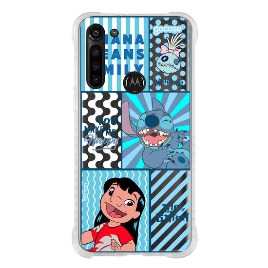 Capinha para celular  Lilo e Stitch - You Make Me Happy