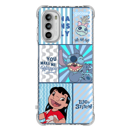 Capinha para celular  Lilo e Stitch - You Make Me Happy