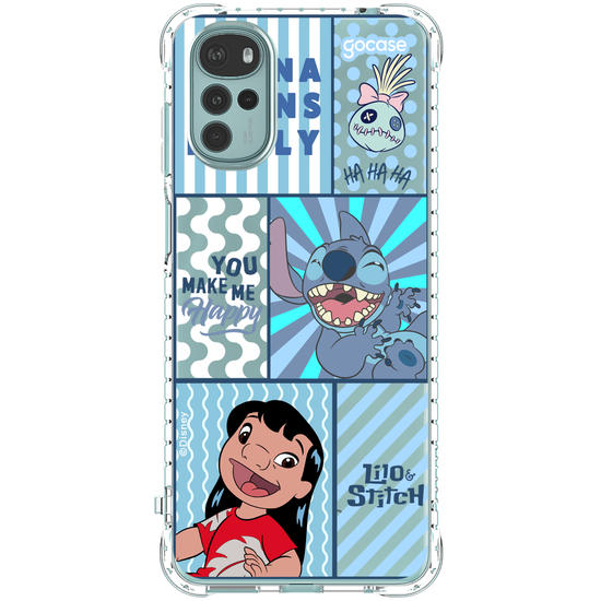 Capinha para celular  Lilo e Stitch - You Make Me Happy