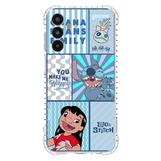 Capinha para celular  Lilo e Stitch - You Make Me Happy