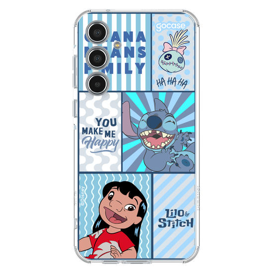 Capinha para celular  Lilo e Stitch - You Make Me Happy
