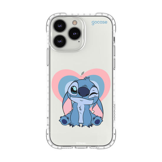 Capinha para celular  Stitch Soft Heart