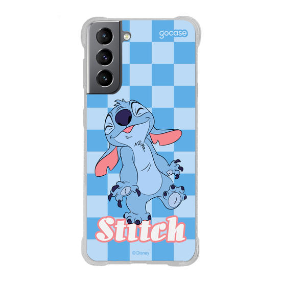 Capinha para celular  Lilo e Stitch - Stitch Cool Xadrez