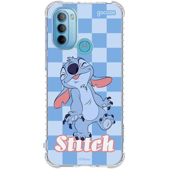 Capinha para celular  Lilo e Stitch - Stitch Cool Xadrez