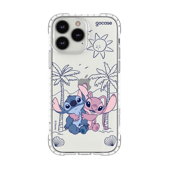 Capinha para celular  Lilo e Stitch - Tropical Lines